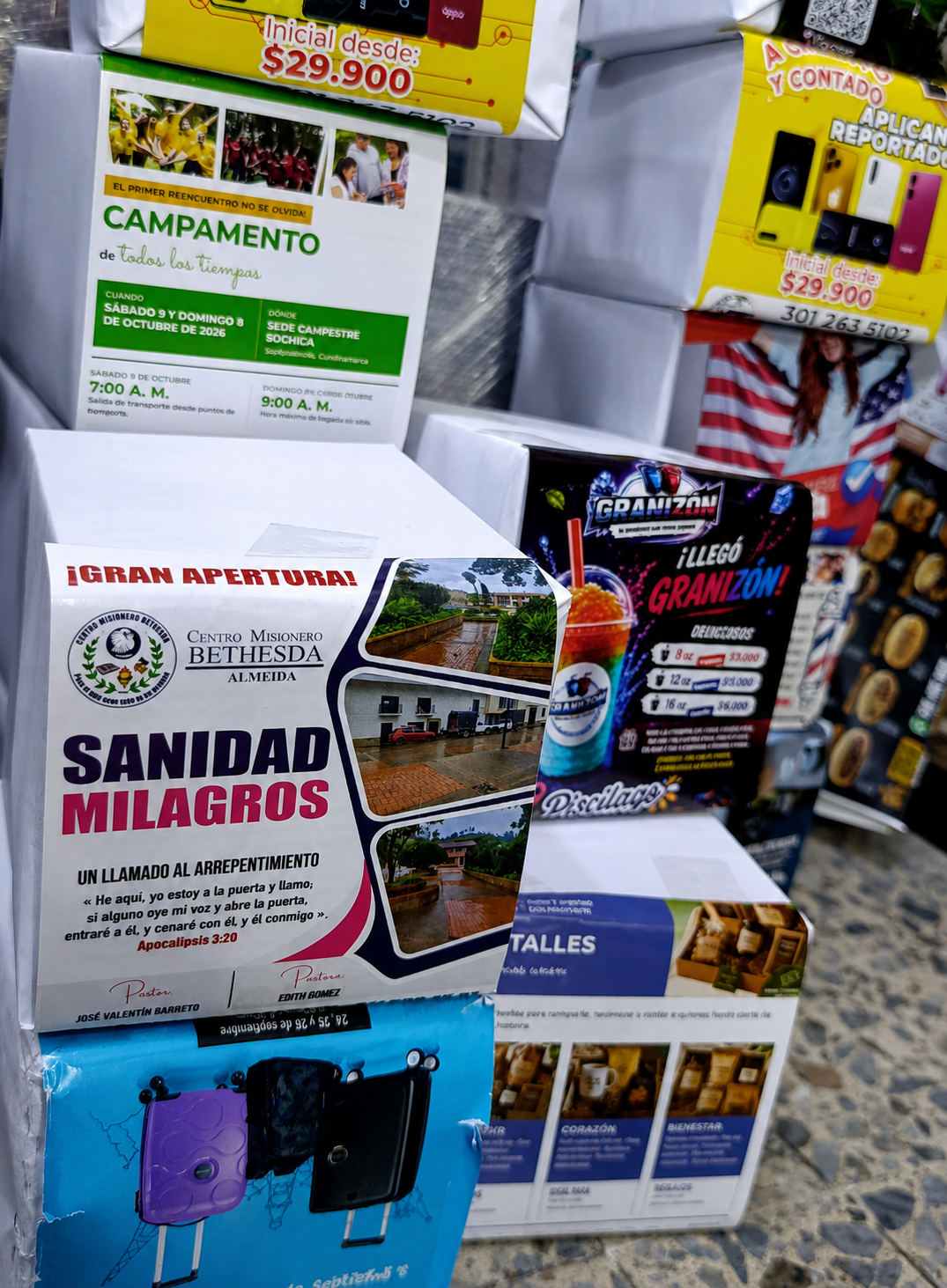 Cuarto de carta 4x0 — imagen 1